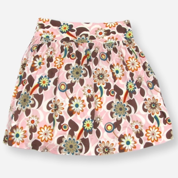 Old Navy Floral Flared Short Skirt Size 10 - Picture 3 of 7